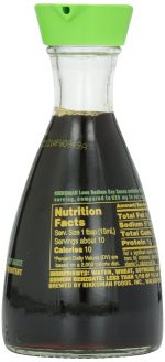 Lite Soy Sauce, Cruet, 5 oz - Image 2