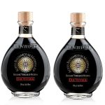 Oro Gold, Barrel Aged Balsamic Vinegar of  with Built in Pourer, All-Natural, Extra Dense Premium Vinegar Aceto Balsamico di Modena IGP Italy - 8.45fl oz / 250ml - Pack of 2