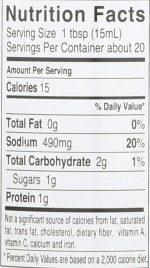 Sauce Tamari Gluten Free, 10 oz - Image 2