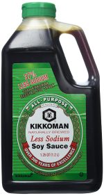 Traditionally Brewed Less Sodium All-Purpose Seasoning Soy Sauce 1.25 Qt (40 Oz)